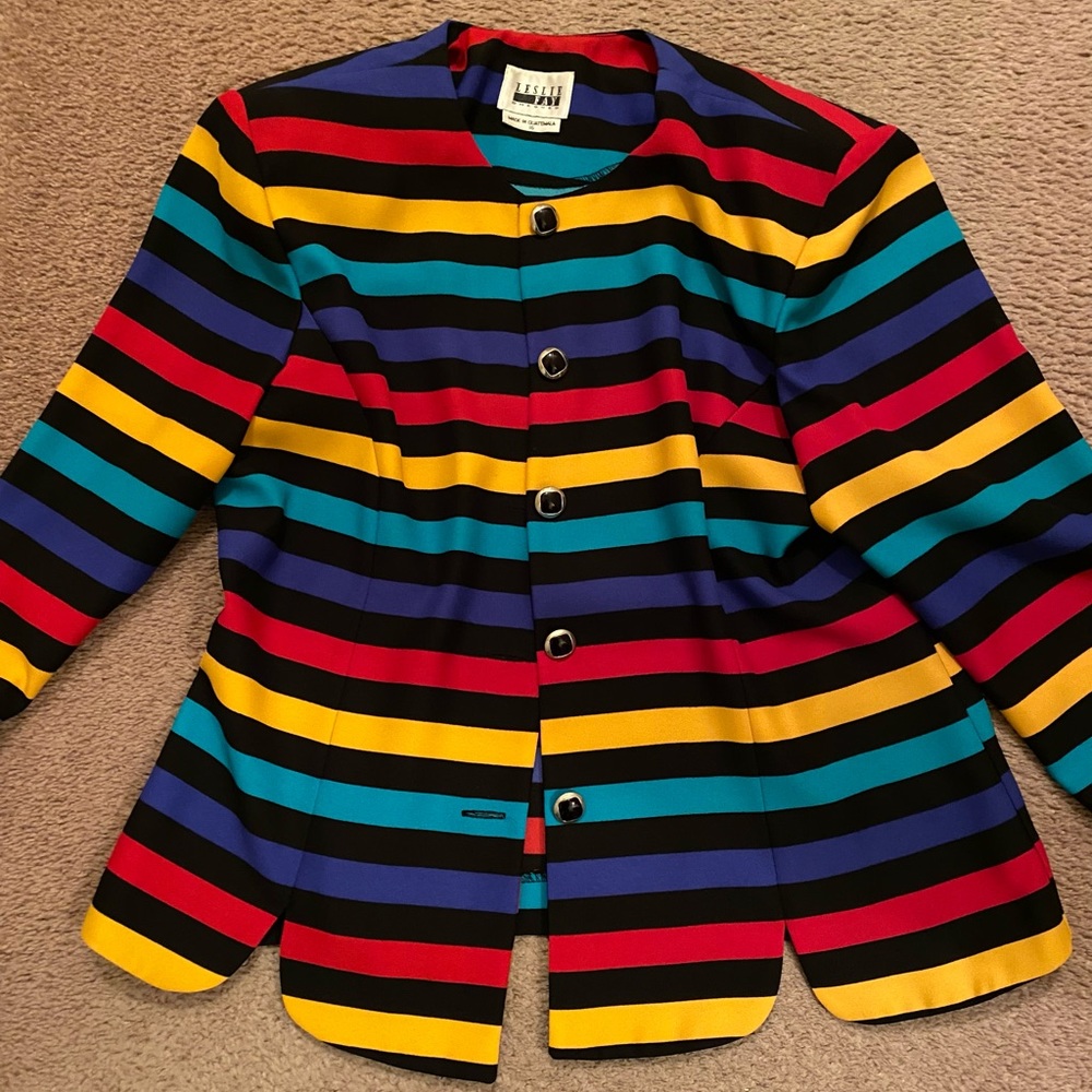 “Leslie Fay” women’s vintage blazer